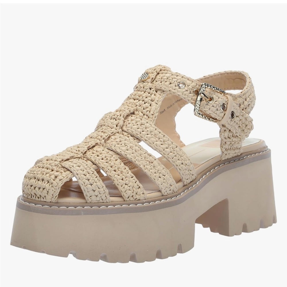 Dolce Vita Lasly Fisherman Platform Sandals. Size 9.5